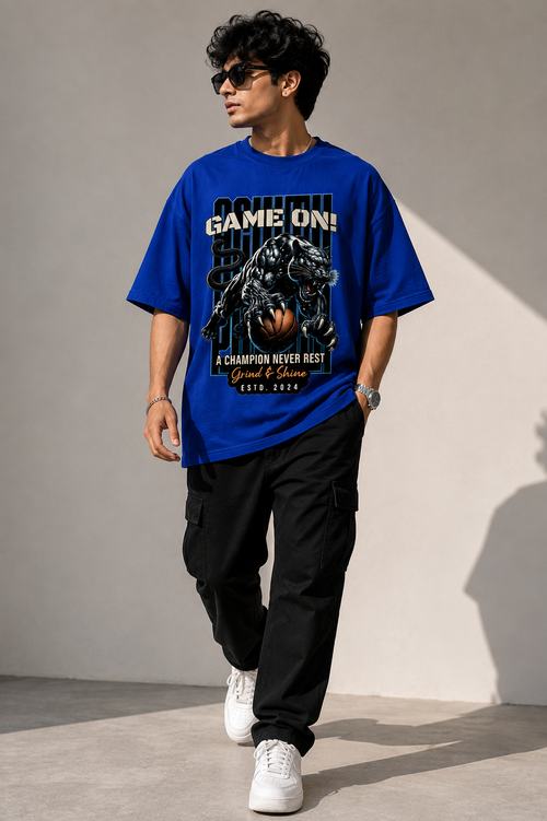 Champion Panther Graphic Oversized T-Shirt