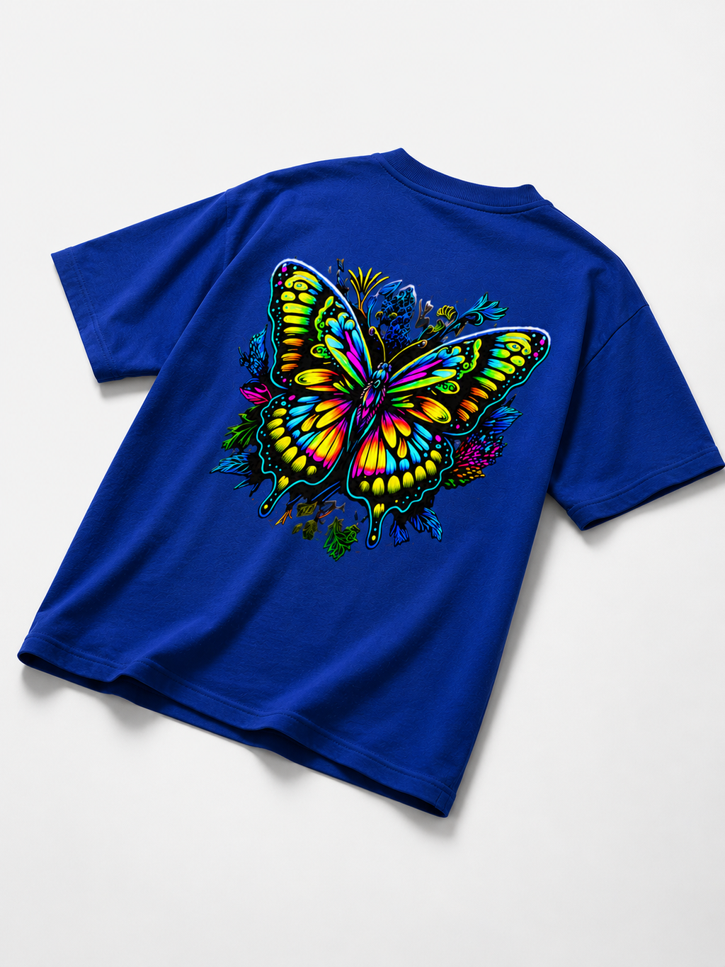 Neon Drip Butterfly Tee
