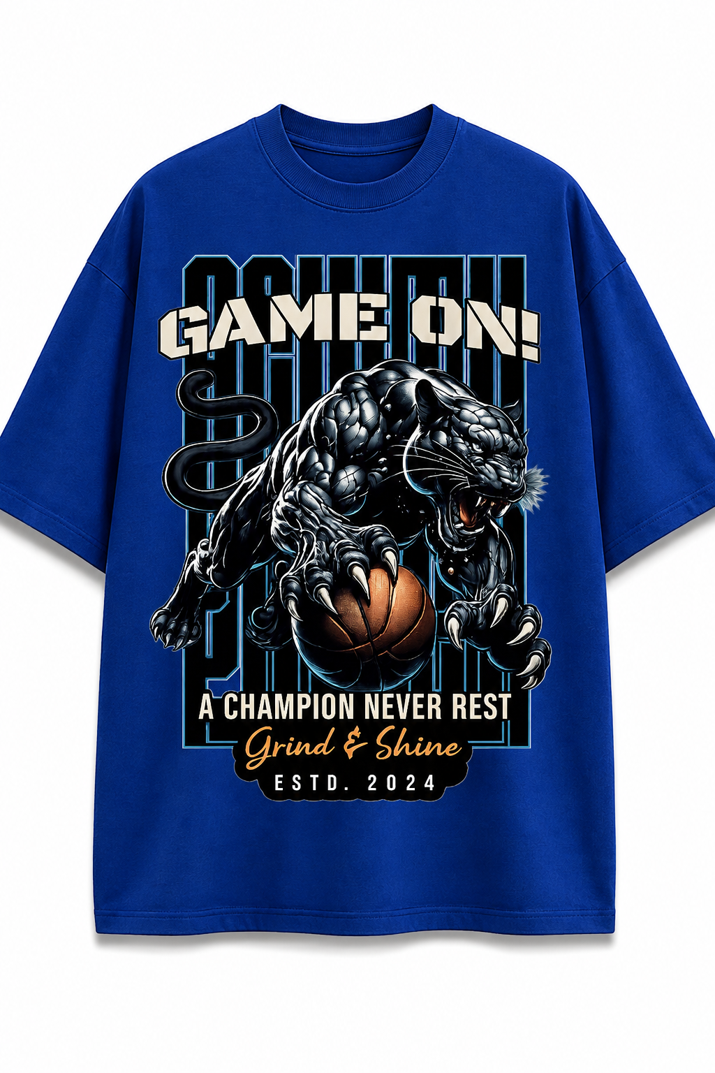 Champion Panther Graphic Oversized T-Shirt