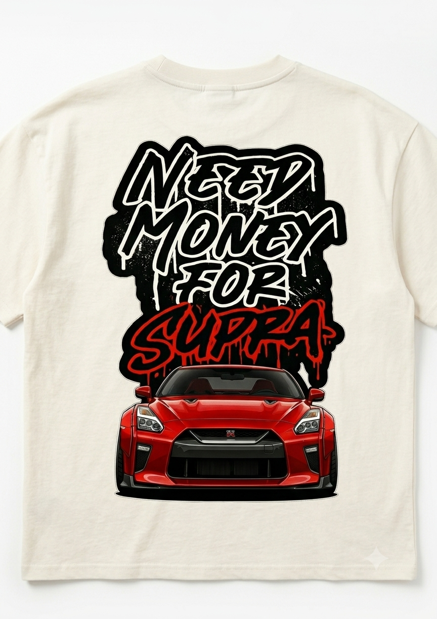 Neon Chrome Speed Supra Tee