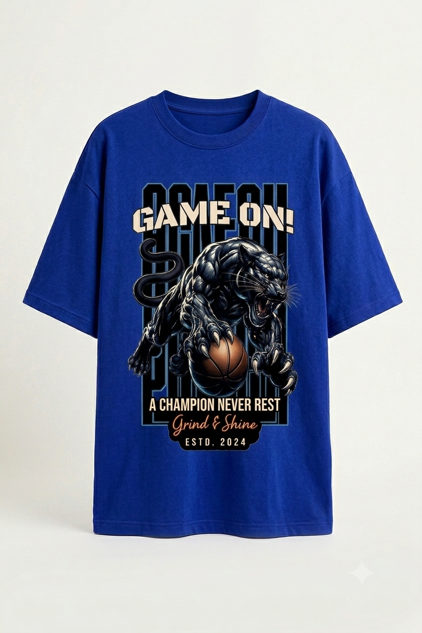 Champion Panther Graphic Oversized T-Shirt