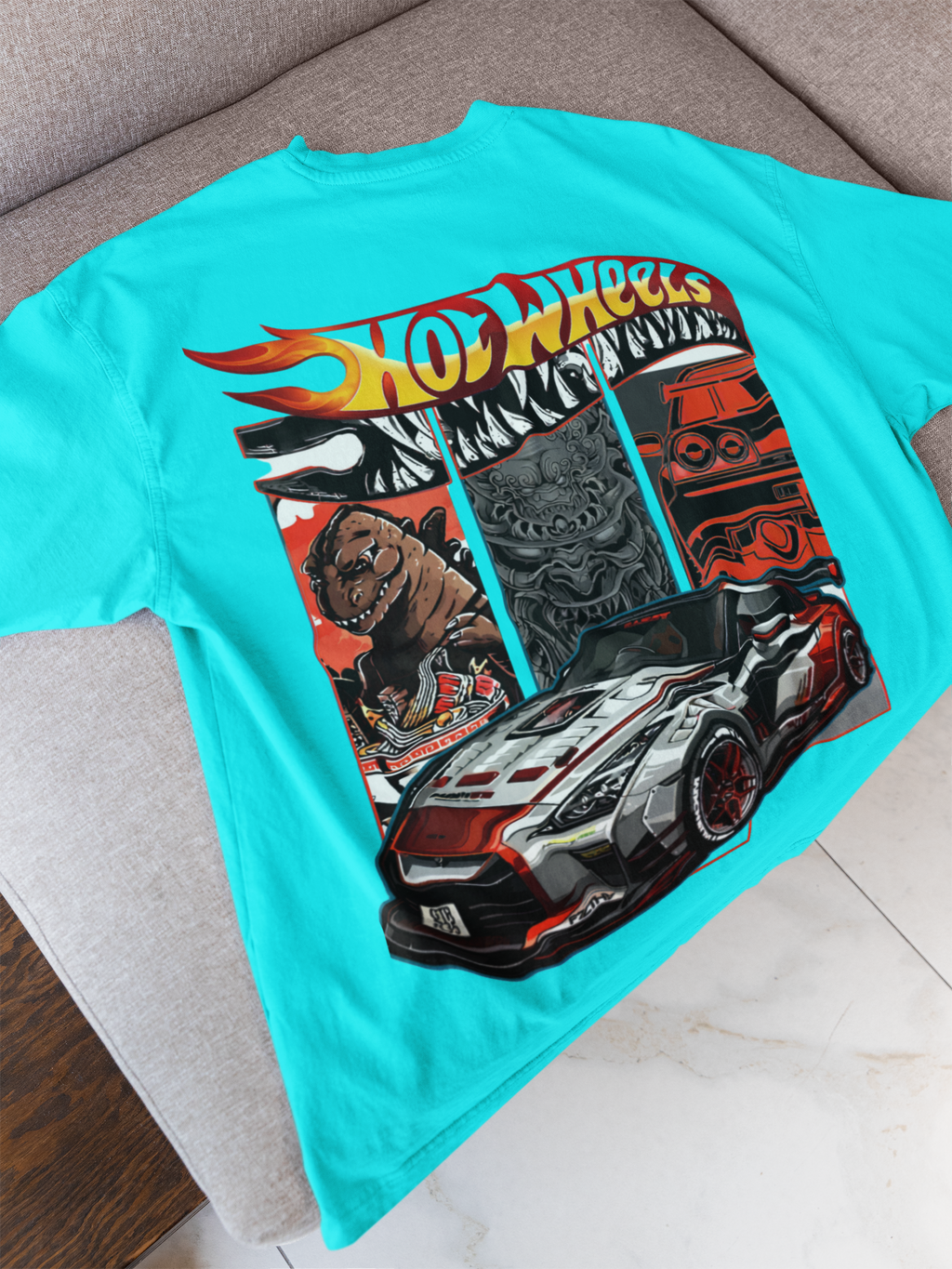 Hot Wheels x Godzilla Graphic Drop